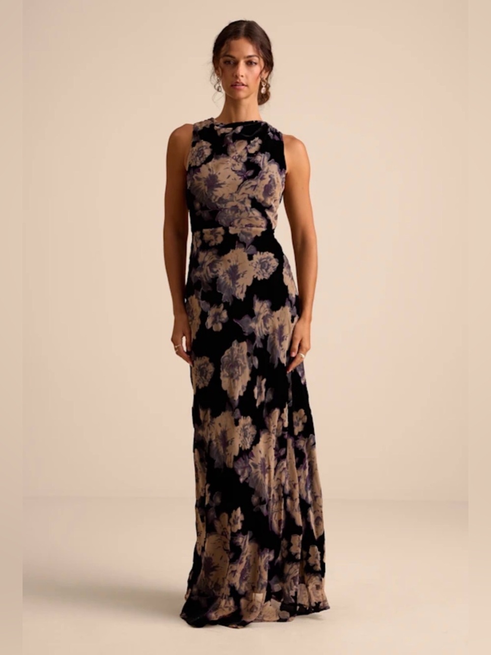 Lulus Maxi Floral Dress